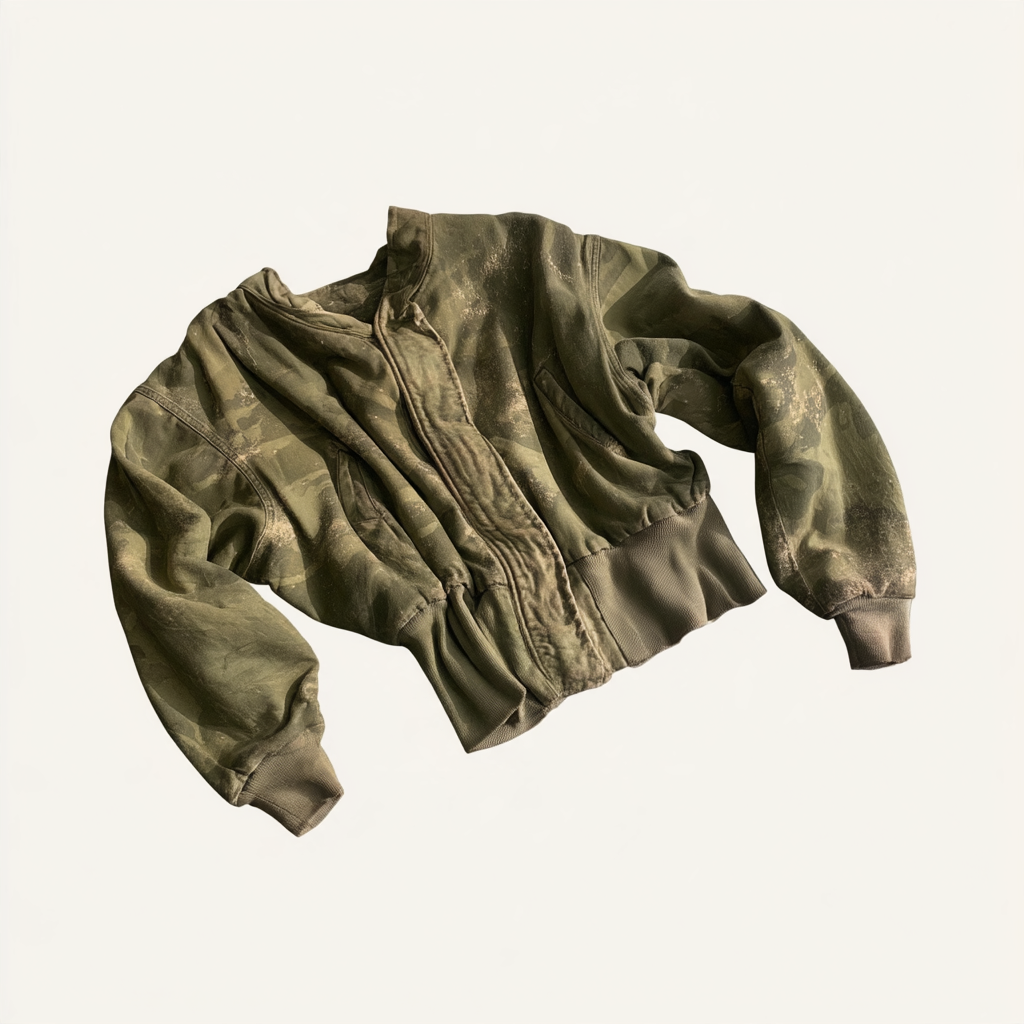 Camo bomber